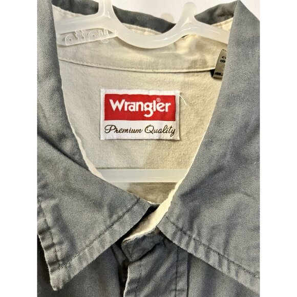 Men’s XL Wrangler Work Shirt/ Skater/Retro/Utility/Hipster 🤩 - Picture 3 of 4